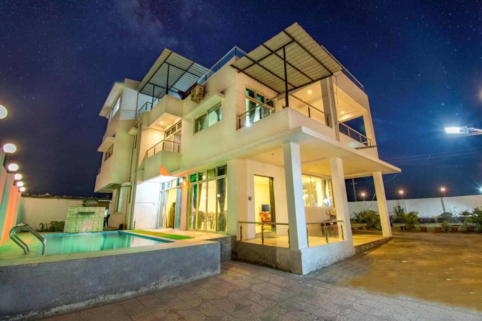 Empyrean Stay Ll 6Bhk Ll Royal Bramha Palace Ll Pvt Pool Ll Lonavala Exterior foto